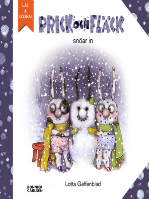 cover image of Prick och Fläck snöar in